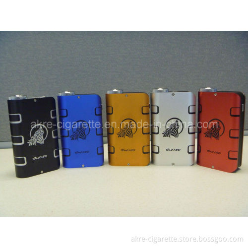 Best Selling Supor Vaporizer Electronic Cigarette Mechanical Mod God 180 W Mod